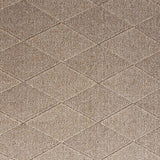 Roma Cross Mocha Hallway Runner 67CM Wide