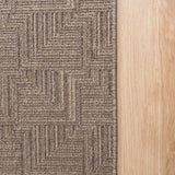 Roma Squares Mocha Hallway Runner 67CM Wide