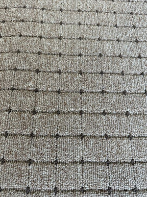 Roma Dots Taupe Hallway Runner 80CM Wide
