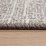 Roma Triangles Mocha Hallway Runner 67CM Wide