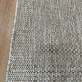 Malia Sand Hallway Runner Non-Slip 67cm Wide