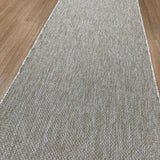 Malia Sand Hallway Runner Non-Slip 80cm Wide