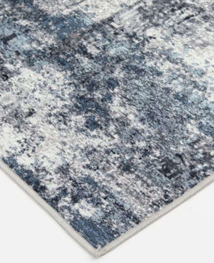 Scarlet Blue Washable Rug