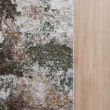 Sienna Green Cream Hallway Runner 80CM Wide