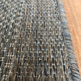 Malia Taupe Linen Hallway Runner Non-Slip 67cm Wide
