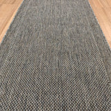 Malia Taupe Linen Hallway Runner Non-Slip 67cm Wide