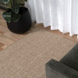 Waves Natural Jute Rug