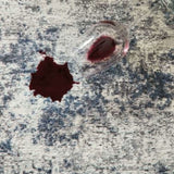 Scarlet Blue Washable Rug