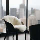 LONG WOOL SHEEPSKIN RUG - IVORY - XL