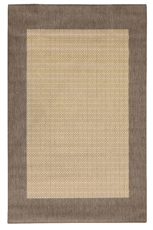 Suva Natural Coffee Flat Woven Rubber Backed Rug 405 712