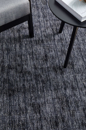 Azure Contemporary Denim Rug