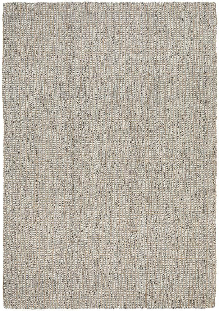 Arabella Wool Jute Grey Rug