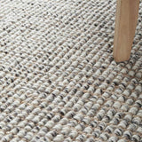 Arabella Wool Jute Grey Rug