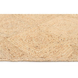 Natural Hatch Jute Rug
