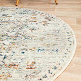 Century 911 Silver Round Rug