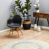 Century 944 Grey Round Rug