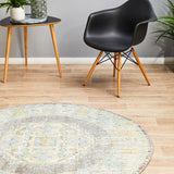 Century 944 Grey Round Rug