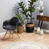 Century 977 Silver Round Rug