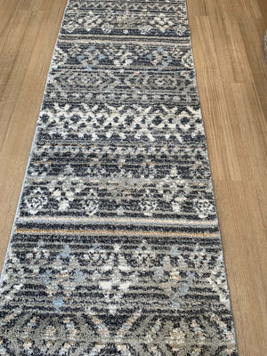 Boho Multi Hallway Runner 80CM Wide