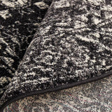 Evoke Estella Charcoal Transitional Round Rug