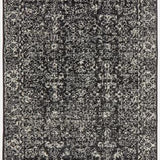 Evoke Estella Charcoal Transitional Runner Rug