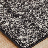 Evoke Estella Charcoal Transitional Runner Rug