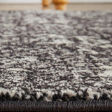Evoke Estella Charcoal Transitional Runner Rug