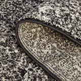 Evoke Estella Charcoal Transitional Runner Rug