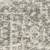 Evoke Dream White Silver Transitional Runner Rug