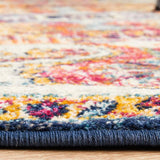 Evoke Carnival White Transitional Round Rug