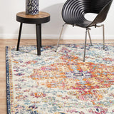Evoke Carnival White Transitional Rug