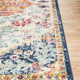Evoke Carnival White Transitional Rug