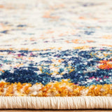 Evoke Peacock Ivory Transitional Round Rug