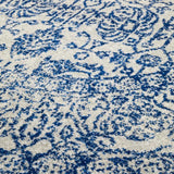 Evoke Frost Blue Transitional Round Rug