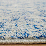 Evoke Frost Blue Transitional Runner Rug