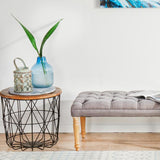 Evoke Slate White Transitional Runner Rug