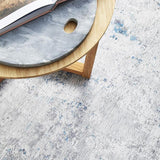 Illusions 132 Blue Rug