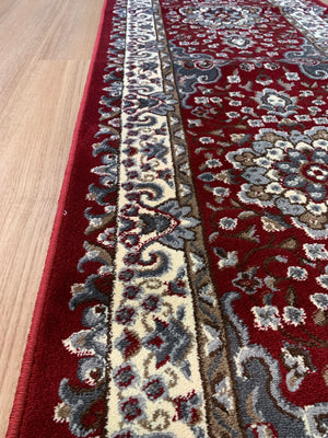 Traditional Fenton Red Hallway Runner 80CM Wide