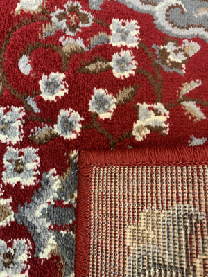 Traditional Fenton Red Hallway Runner 80CM Wide