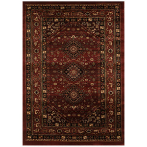 Istanbul 6 Red Black Rug