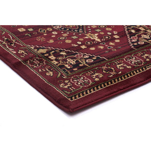 Istanbul 6 Red Black Rug