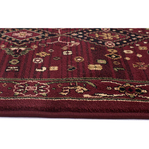 Istanbul 6 Red Black Rug