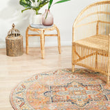 Legacy 850 Salmon Round Rug
