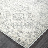 Mirage Zelda Silver Grey Runner Rug