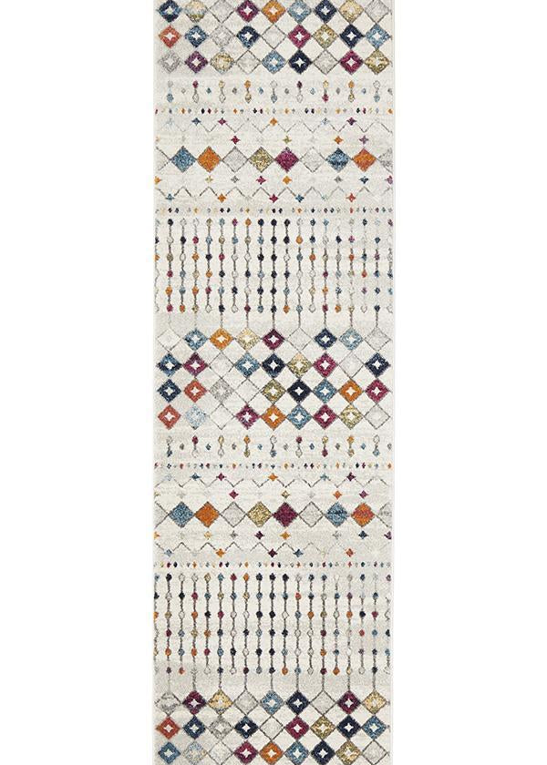 Mirage Peggy Tribal Morrocan Style Multi Runner Rug