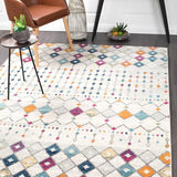 Mirage Peggy Tribal Morrocan Style Multi Rug