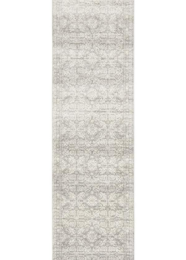 Mirage Gwyneth Stunning Transitional Silver Runner Rug