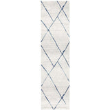Oasis Noah White Blue Contemporary Rug