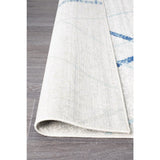 Oasis Noah White Blue Contemporary Rug