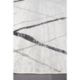 Oasis Noah White Grey Contemporary Rug